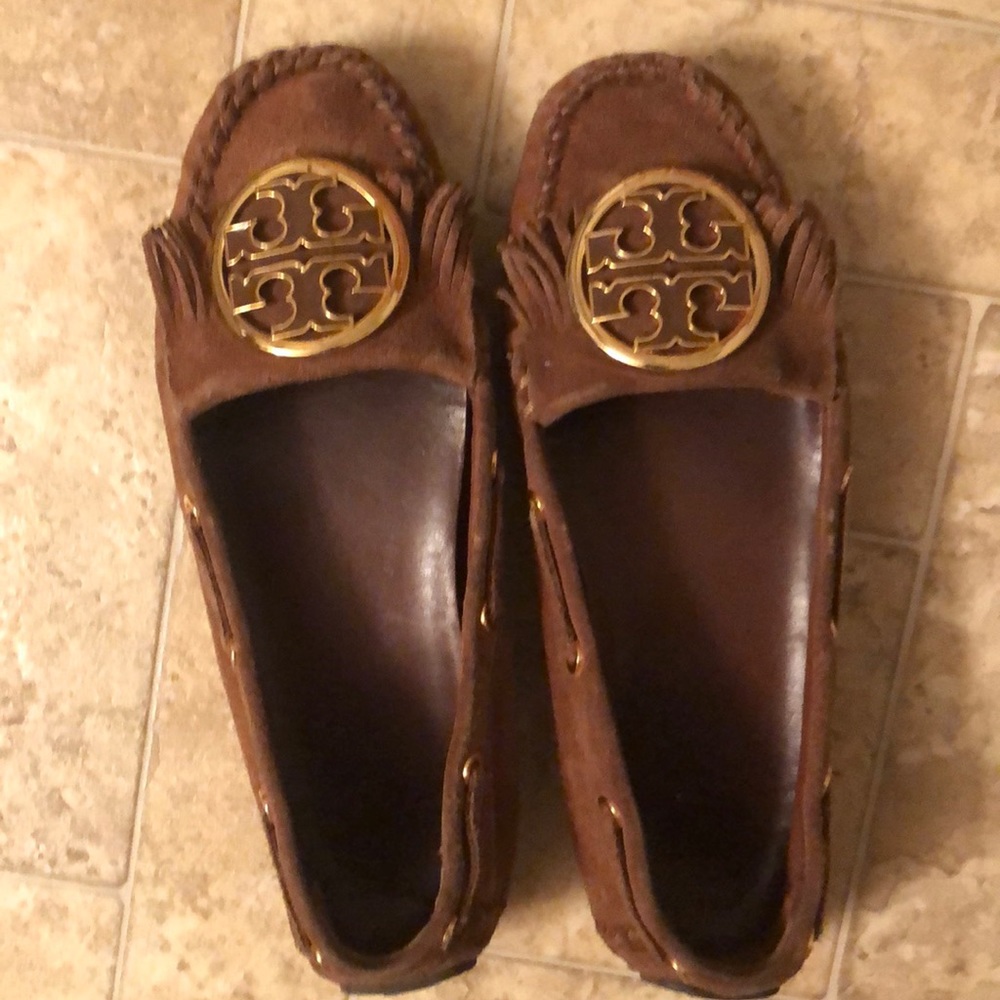Tory Burch brownish moccasins